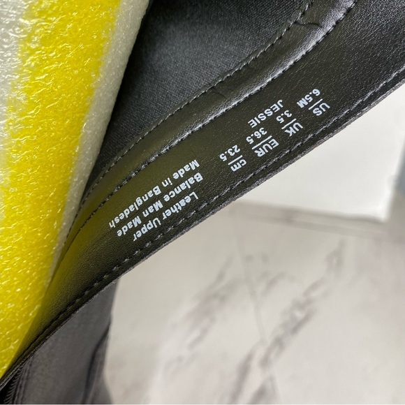 New! Naturalizer Jessie Black Leather Tall Boot 6 1/2 M - Picture 12 of 14